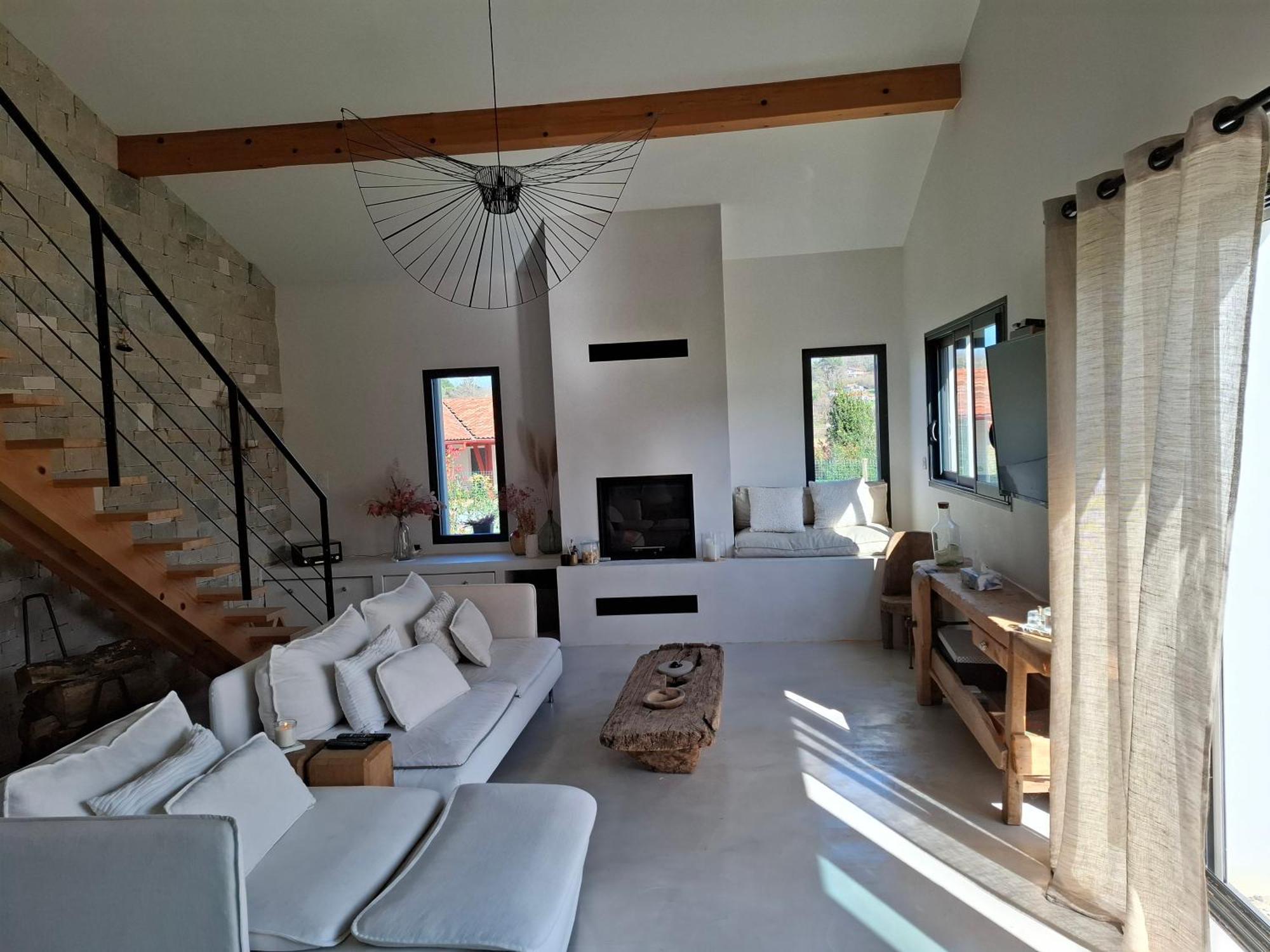 Charmante Villa Familiale Au Calme A 15Min Des Plages Ascain Pokoj fotografie